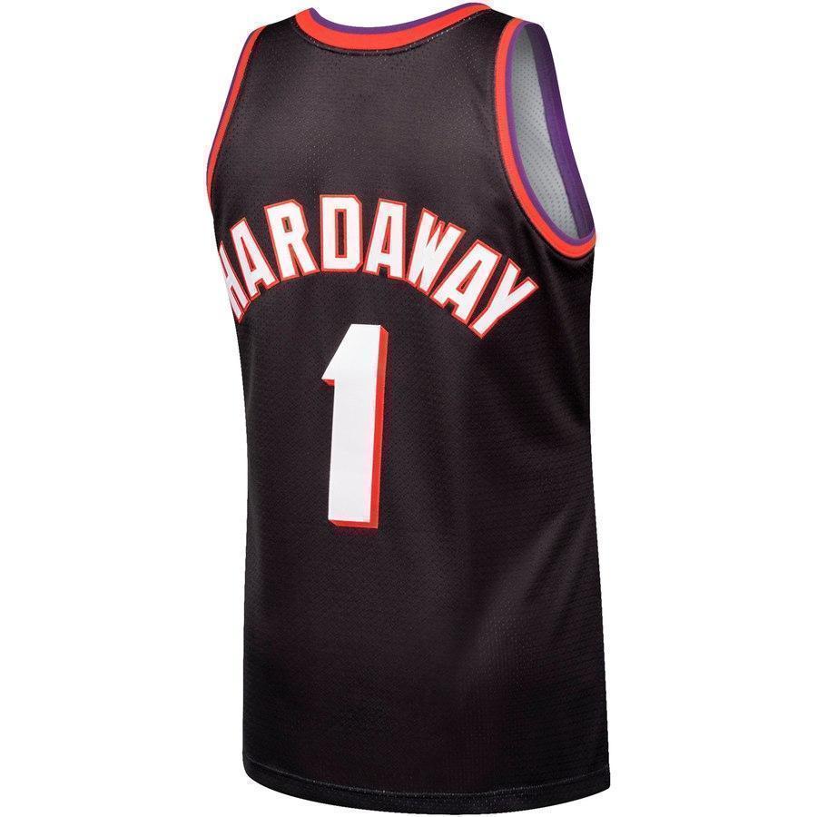 1-Anfernee Hardaway Phoenix Suns  1999-00 Hardwood Classics Jersey - Black
