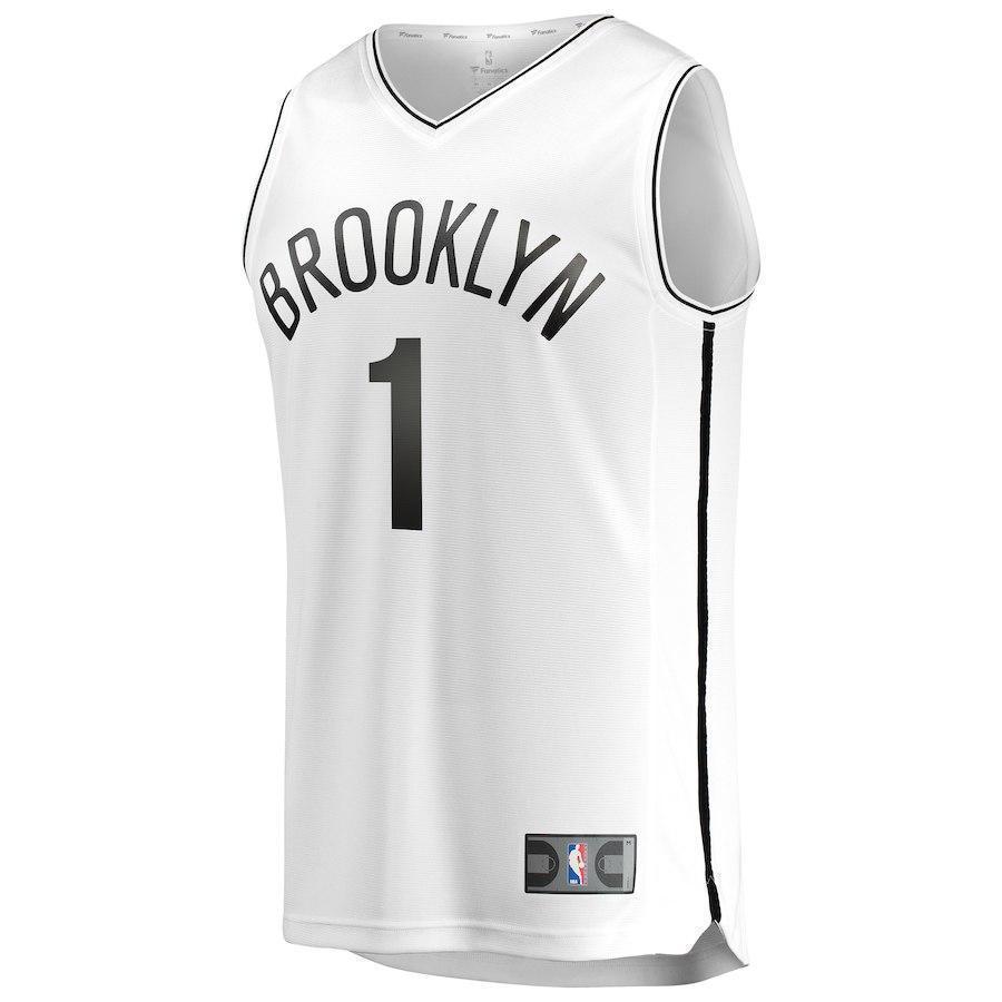1-D'Angelo Russell Brooklyn Nets  Jersey White - Association Edition