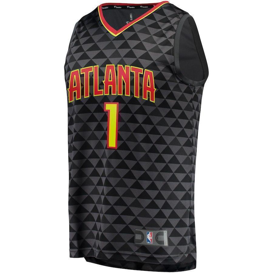 1-Justin Anderson Atlanta Hawks Jersey - Icon Edition - Black