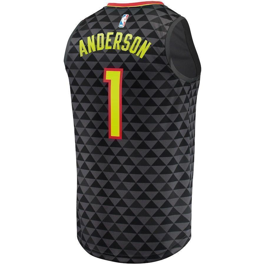 1-Justin Anderson Atlanta Hawks Jersey - Icon Edition - Black