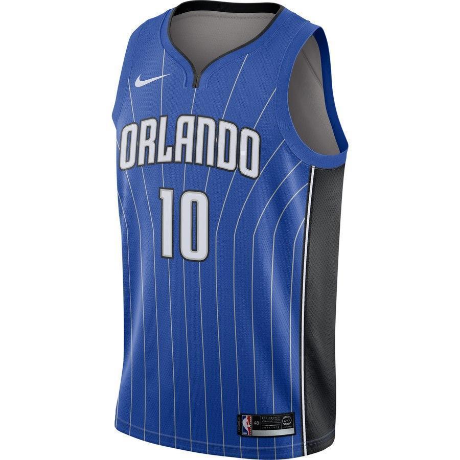 10-Evan Fournier Orlando Magic Swingman Jersey - Icon Edition – Blue