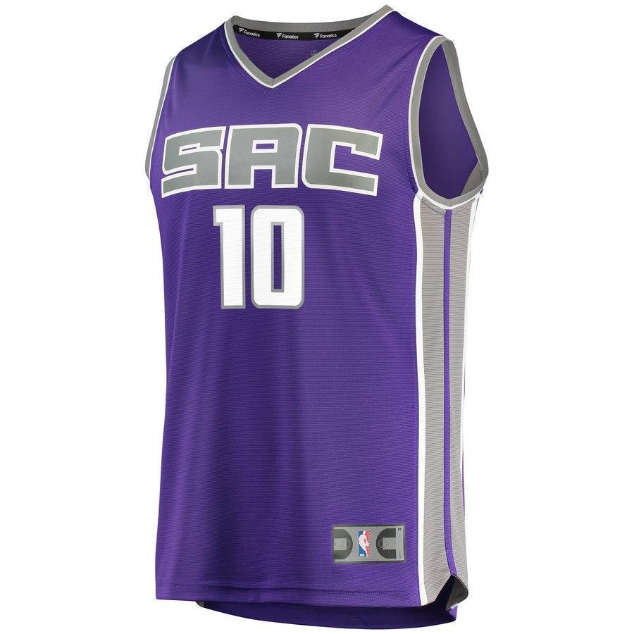 10-Frank Mason III Sacramento Kings  Player Jersey - Purple