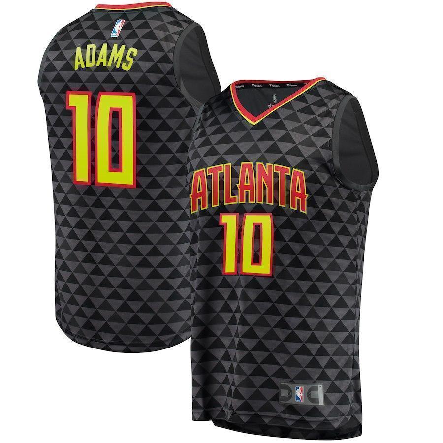 10-Jaylen Adams Atlanta Hawks Jersey - Icon Edition - Black