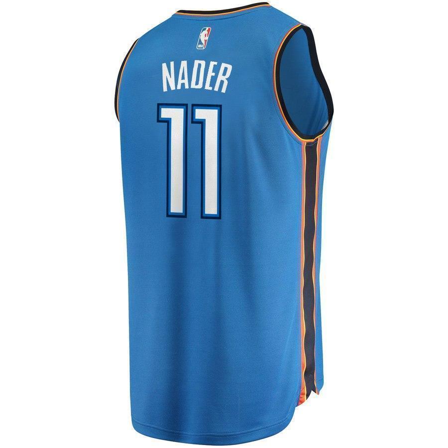 11-Abdel Nader Oklahoma City Thunder  Jersey - Icon Edition - Blue