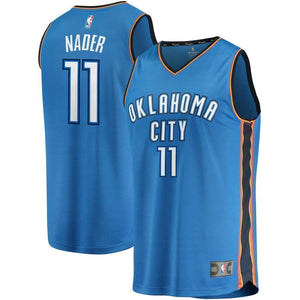 11-Abdel Nader Oklahoma City Thunder  Jersey - Icon Edition - Blue