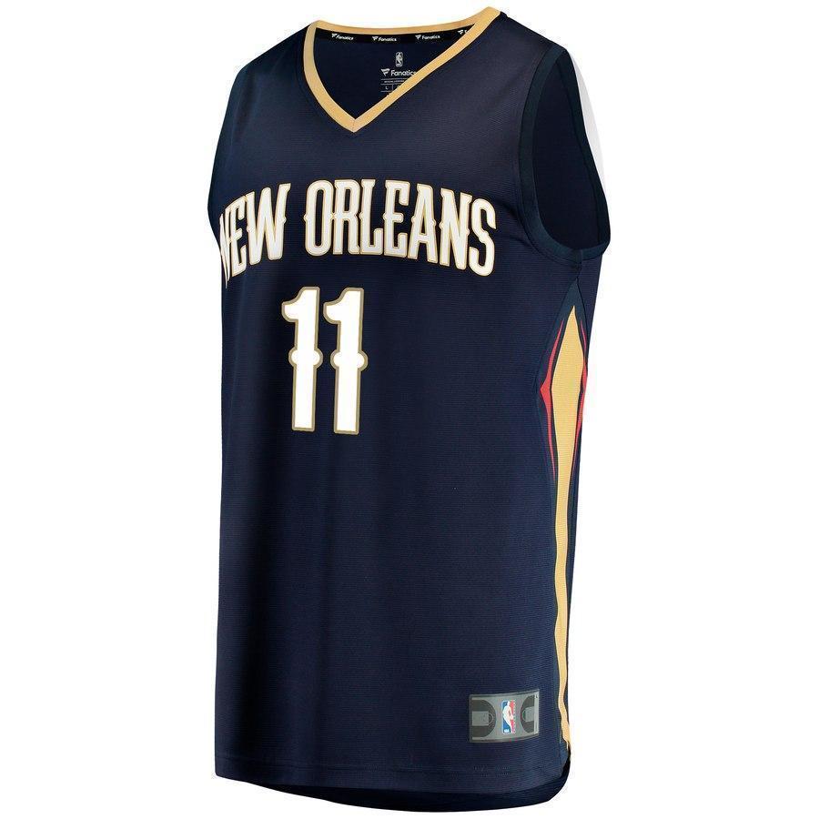 11-Jrue Holiday New Orleans Pelicans  Jersey - Icon Edition – Navy