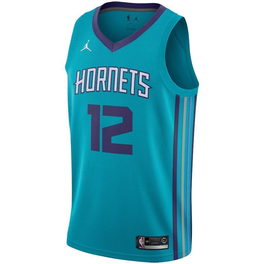 12-Dwight Howard Charlotte Hornets  Swingman Jersey - Icon Edition – Teal