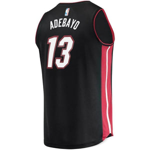 13-Bam Adebayo Miami Heat  Jersey - Icon Edition – Black
