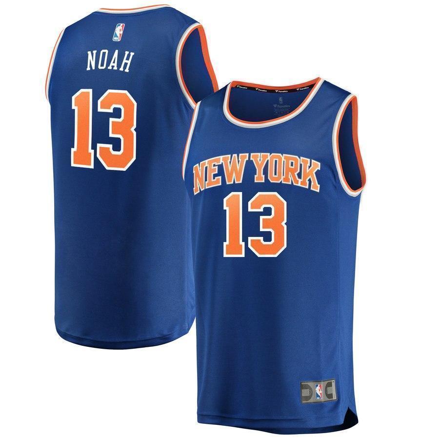 13-Joakim Noah New York Knicks  Jersey Royal - Icon Edition