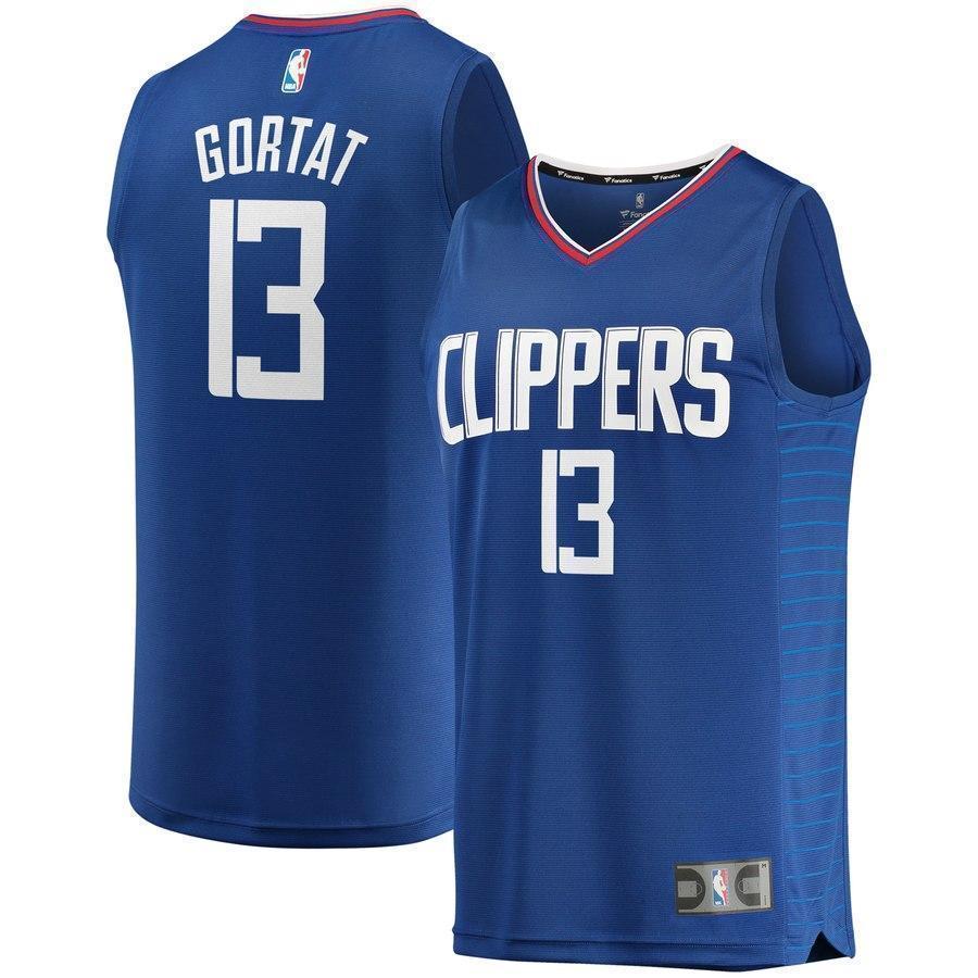 13-Marcin Gortat LA Clippers Jersey - Icon Edition - Royal