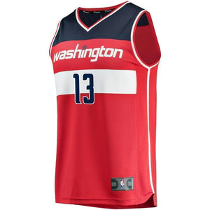 13-Thomas Bryant Washington Wizards  Jersey - Icon Edition - Red