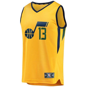 13-Tony Bradley Utah Jazz  Player Jersey Gold - Statement Edition