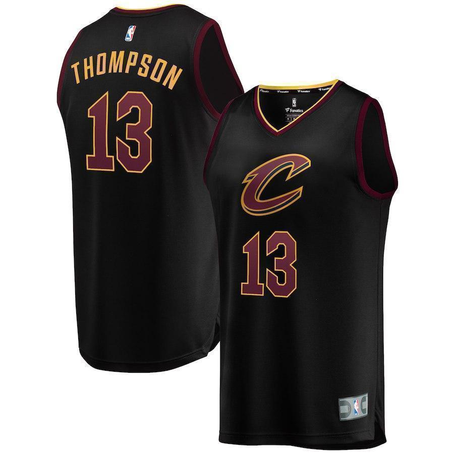 13-Tristan Thompson Cleveland Cavaliers  Jersey Black - Statement Edition