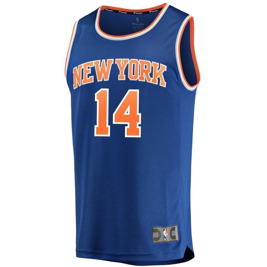 14-Allonzo Trier New York Knicks Jersey - Icon Edition - Blue
