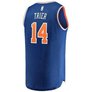 14-Willy Hernangomez New York Knicks Swingman Jersey - Blue'