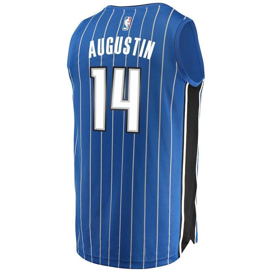 14-DJ Augustin Orlando Magic  Jersey - Icon Edition – Blue