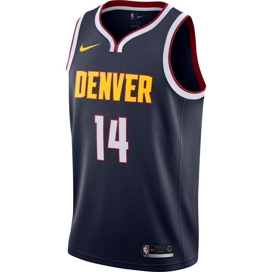 14-Gary Harris Denver Nuggets Swingman Jersey - Icon Edition – Navy