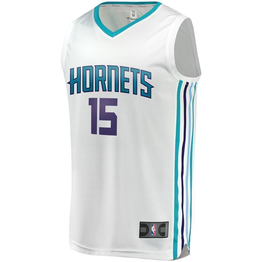 15-Kemba Walker Charlotte Hornets  Jersey White - Association Edition