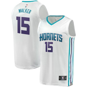 15-Kemba Walker Charlotte Hornets  Jersey White - Association Edition
