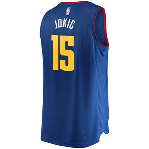 15-Nikola Jokic Denver Nuggets  Jersey - Statement Edition – Blue