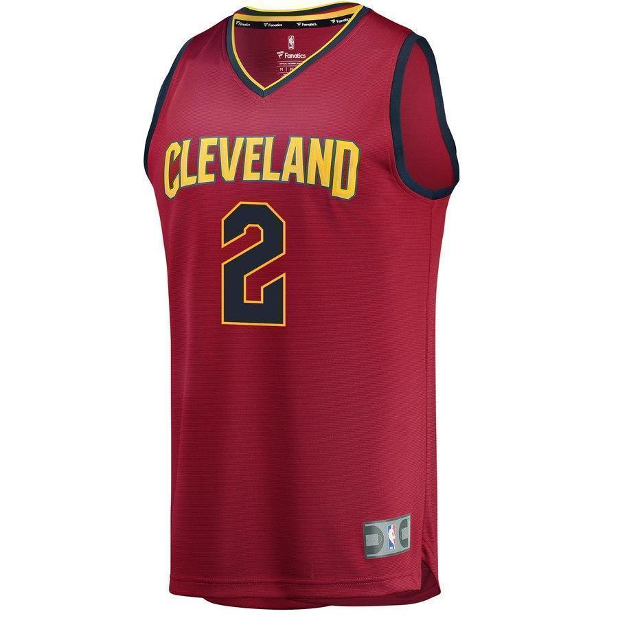 2-Collin Sexton Cleveland Cavaliers Fanatics  NBA Draft First Round Pick Fast Jersey Wine – Icon Edition