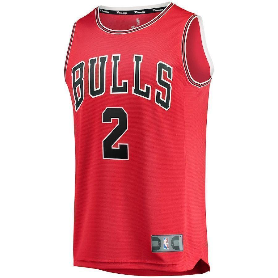 2-Jabari Parker Chicago Bulls  Jersey - Icon Edition - Red