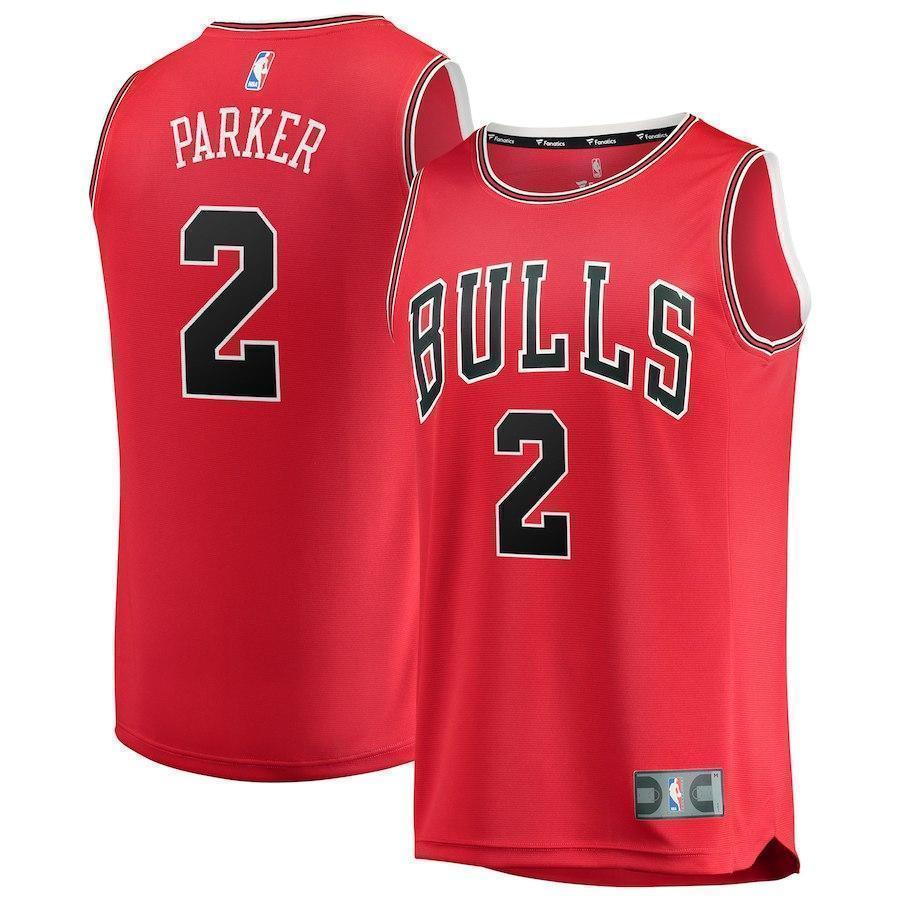 2-Jabari Parker Chicago Bulls  Jersey - Icon Edition - Red