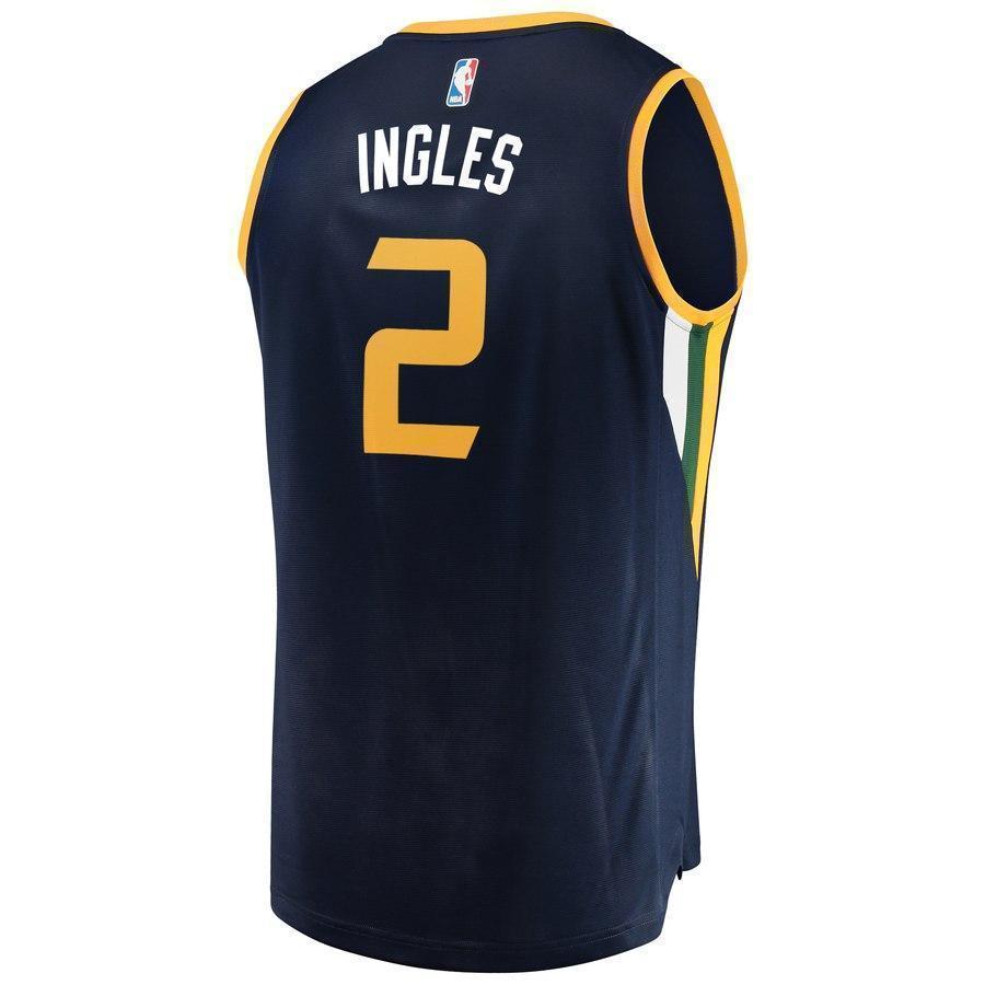 2-Joe Ingles Utah Jazz  Player Jersey - Icon Edition – Navy