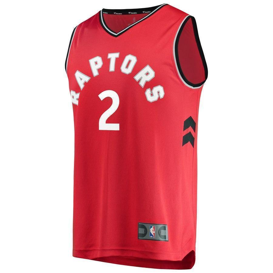 2-Kawhi Leonard Toronto Raptors Jersey Red - Icon Edition