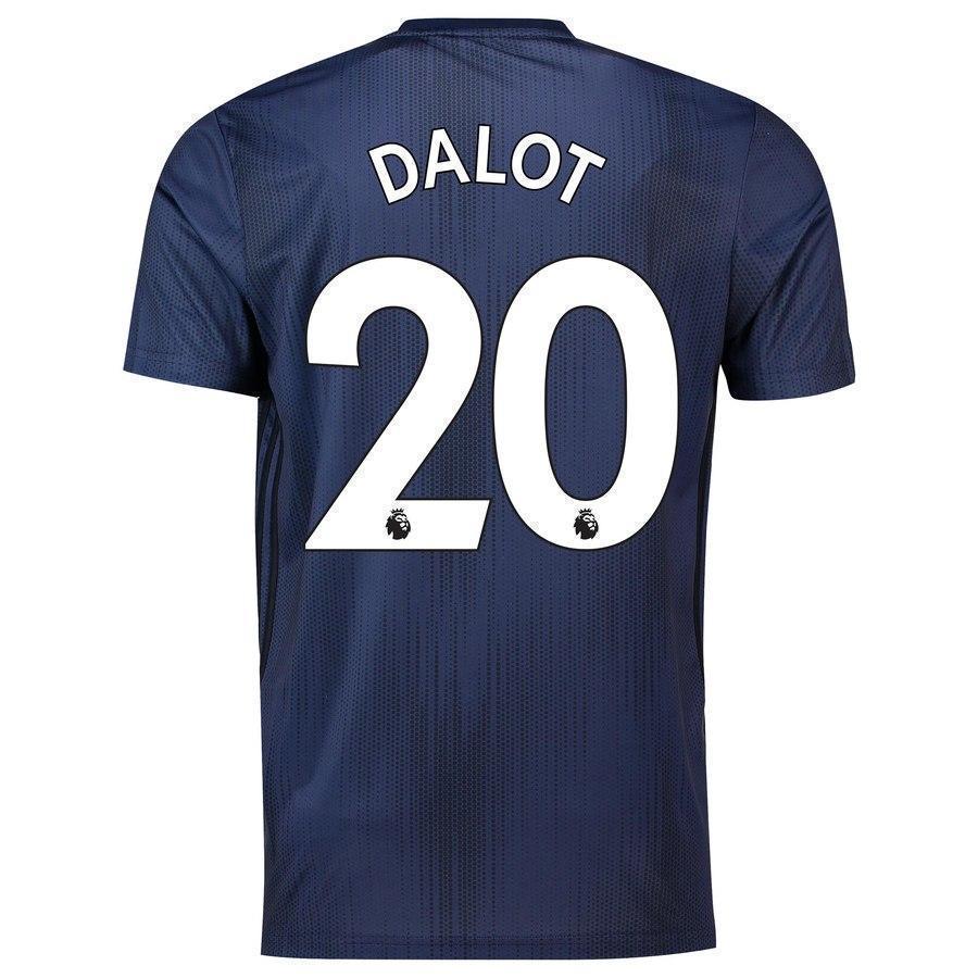 20-Diogo Dalot Manchester United 18-19 Third Jersey – Navy
