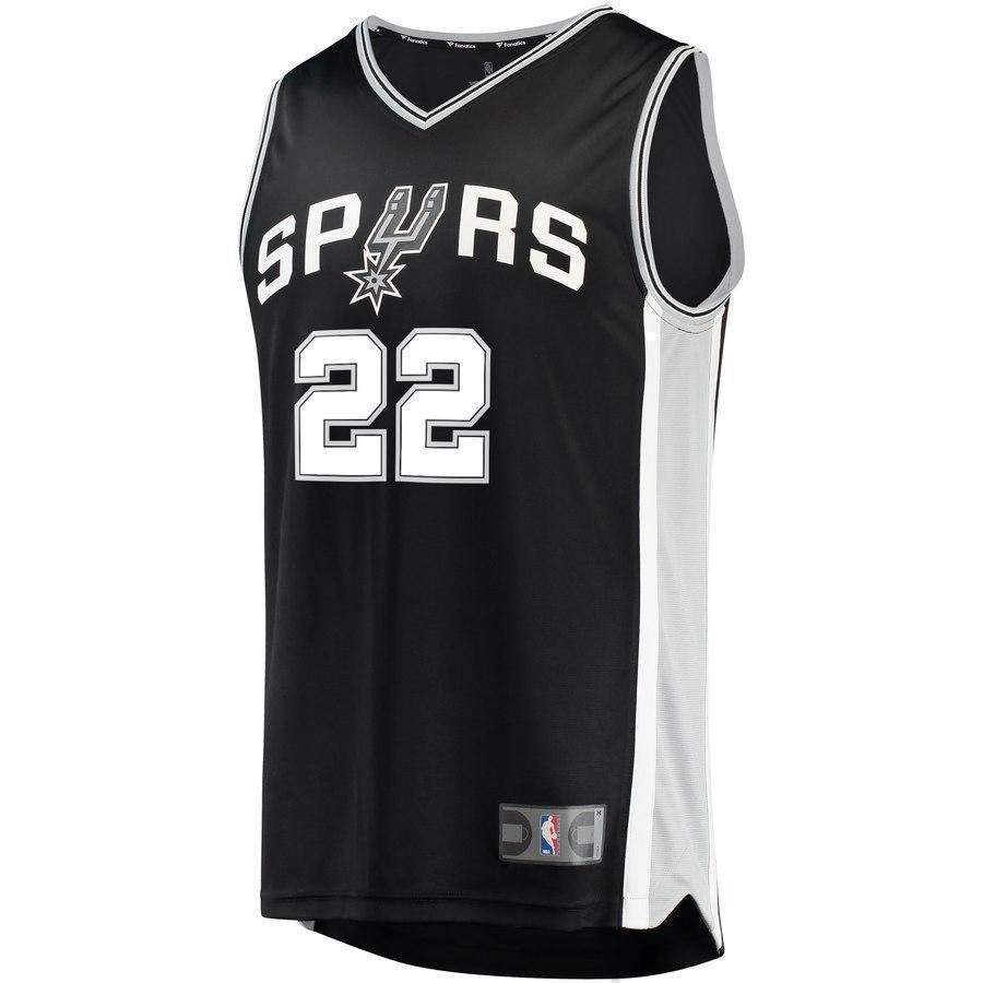 22-Rudy Gay San Antonio Spurs  Jersey Black - Icon Edition
