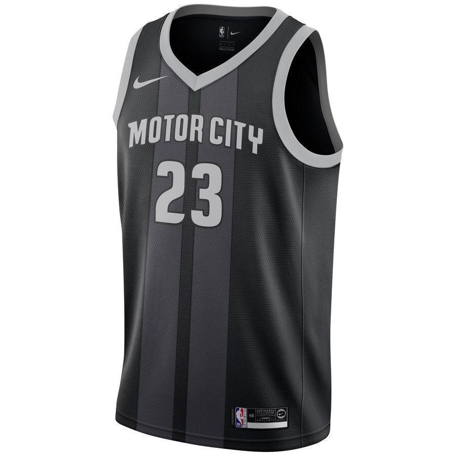23-Blake Griffin Detroit Pistons Swingman Jersey – City Edition – Black