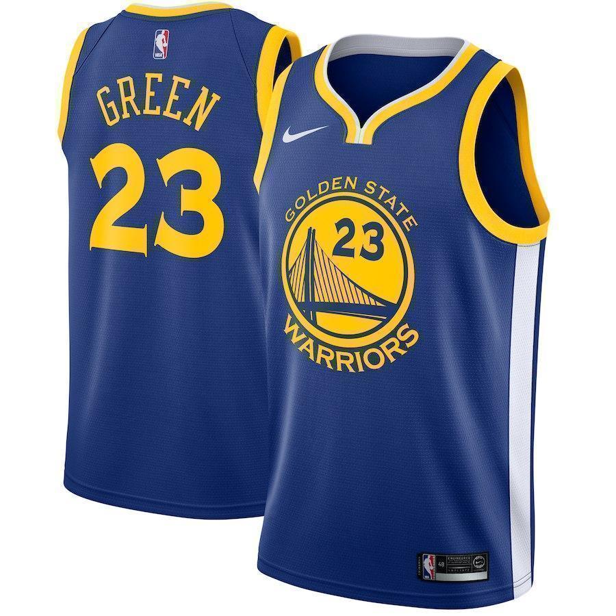 23-Draymond Green Golden State Warriors Swingman Jersey Blue - Icon Edition