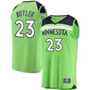 23-Jimmy Butler Minnesota Timberwolves  Jersey Neon Green - Statement Edition