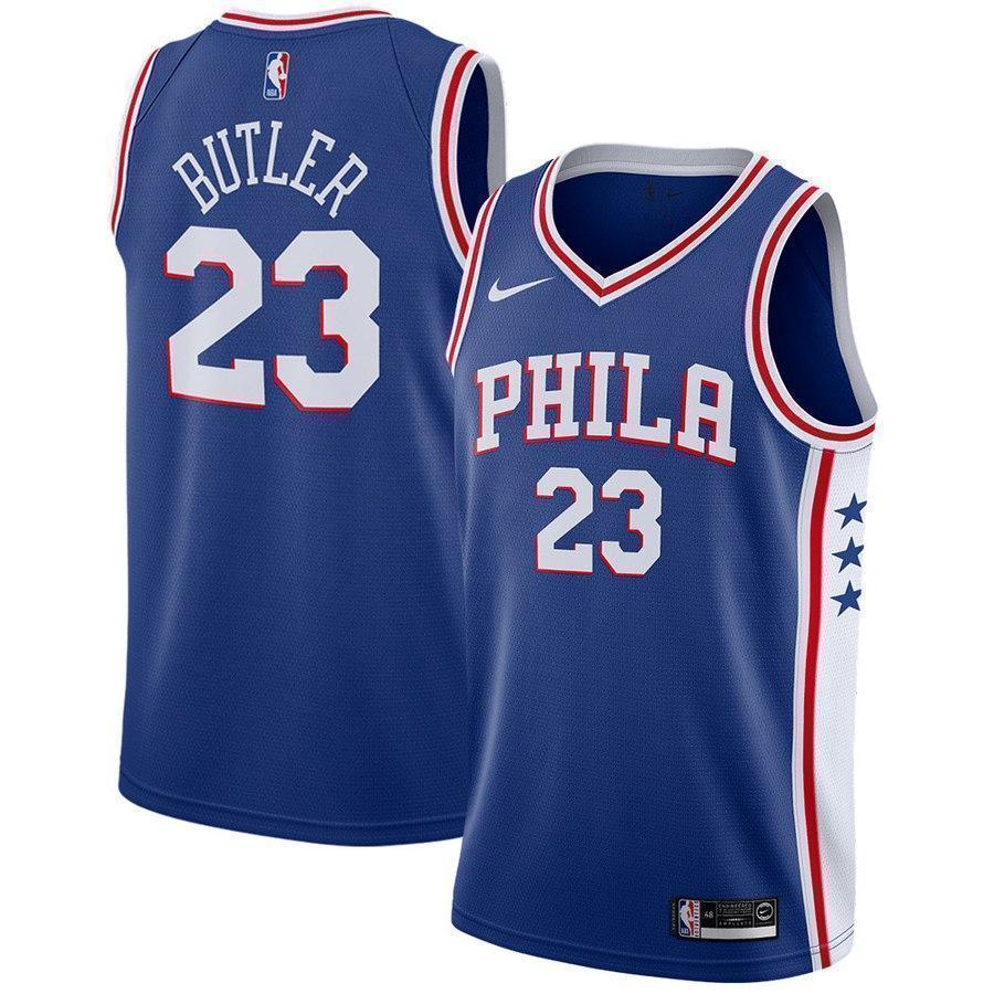23-Jimmy Butler Philadelphia 76ers Swingman Player Jersey-Icon Edition - Royal