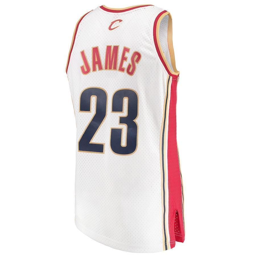 23-LeBron James Cleveland Cavaliers  Swingman Jersey – White