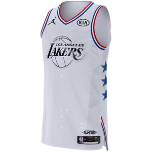 23-LeBron James Los Angeles Lakers  2019 NBA All-Star Game Finished Jersey – White