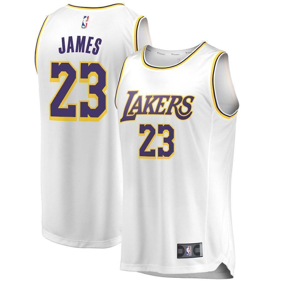 23-LeBron James Los Angeles Lakers Jordan Brand 2019 NBA All-Star Game Finished Jersey – White