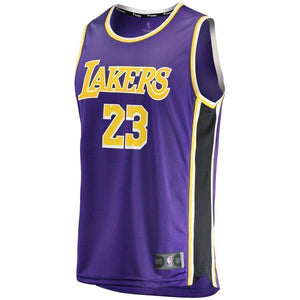 23-LeBron James Los Angeles Lakers  Jersey Purple – Statement Edition