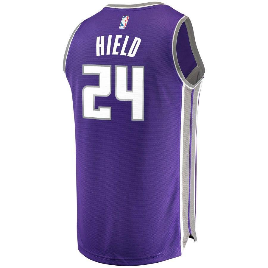 24-Buddy Hield Sacramento Kings  Jersey Purple - Icon Edition