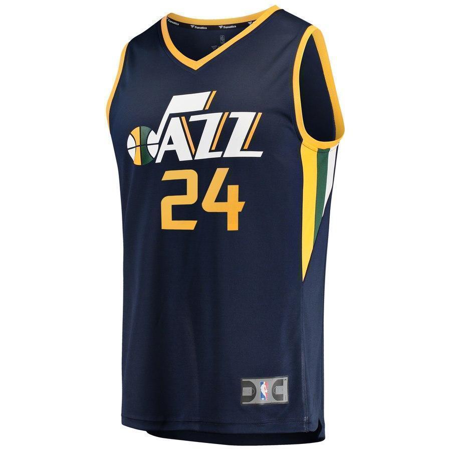24-Grayson Allen Utah Jazz  Jersey Navy - Icon Edition