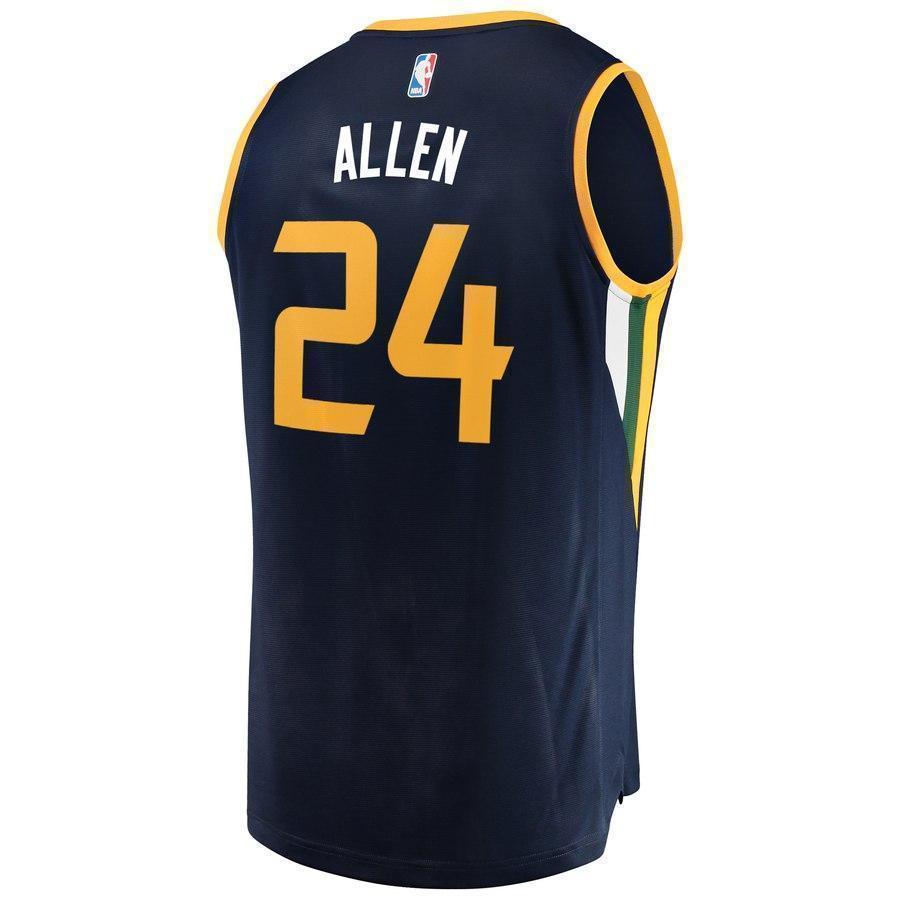 24-Grayson Allen Utah Jazz  Jersey Navy - Icon Edition