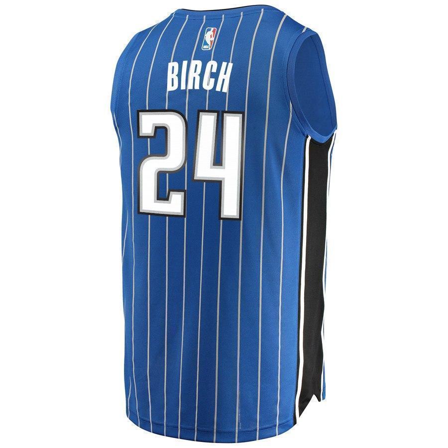 24-Khem Birch Orlando Magic Jersey - Icon Edition – Blue