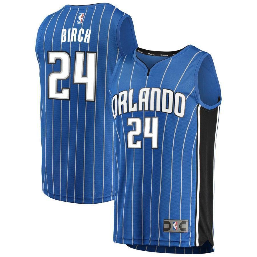 24-Khem Birch Orlando Magic Jersey - Icon Edition – Blue