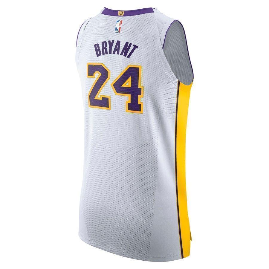 24-Kobe Bryant Los Angeles Lakers Jersey White - Association Edition