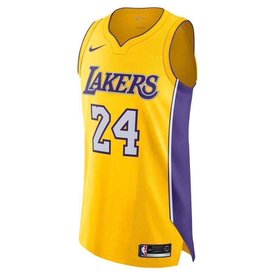 24-Kobe Bryant Los Angeles Lakers Jersey Yellow - Icon Edition