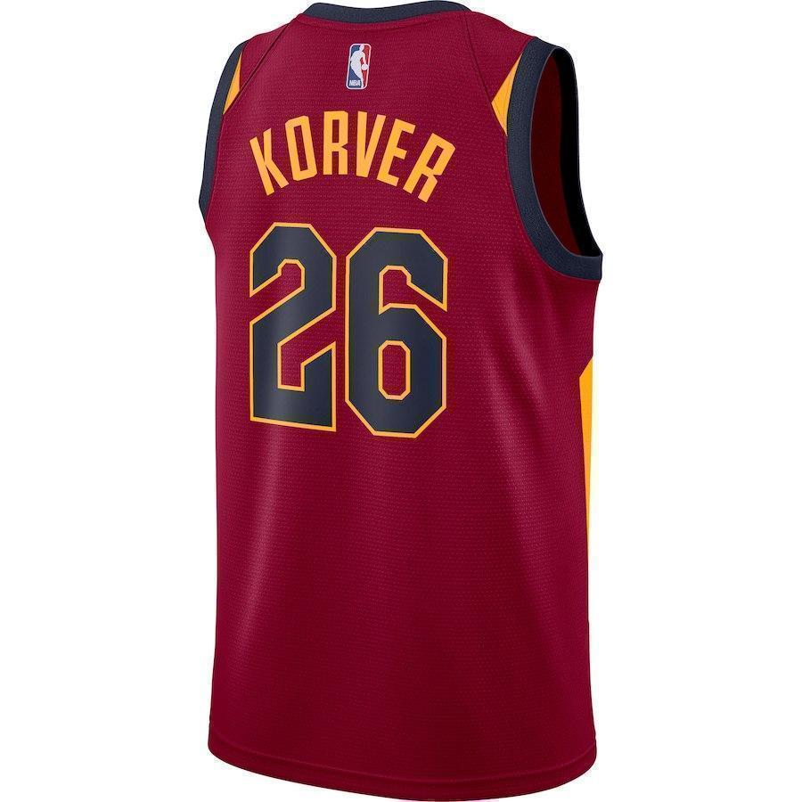 26-Kyle Korver Cleveland Cavaliers Swingman Jersey Maroon - Icon Edition