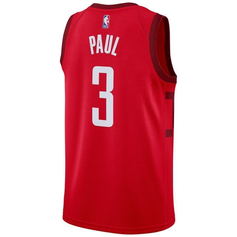3-Chris Paul Houston Rockets Swingman Jersey Red – Earned Edition