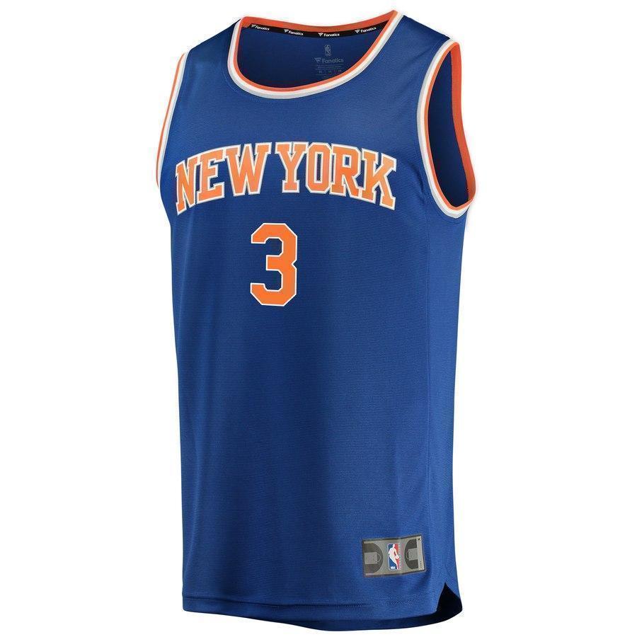 3-Tim Hardaway Jr. New York Knicks  Jersey Royal - Icon Edition
