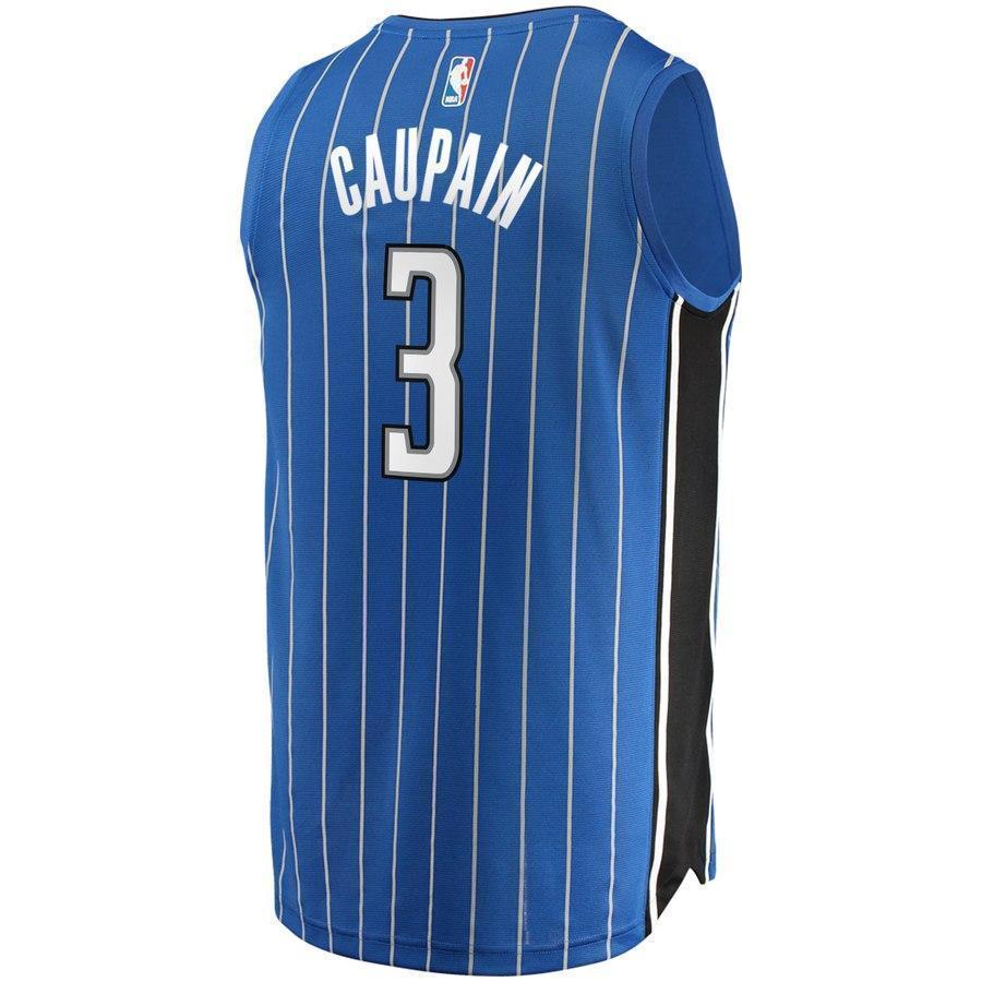 3-Troy Caupain Orlando Magic  Jersey - Icon Edition - Blue